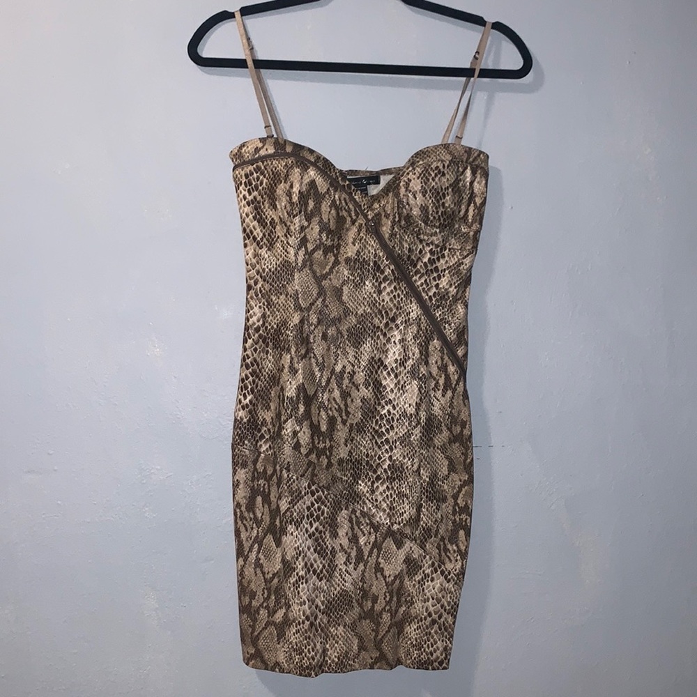 Vintage snake print dress 🔥🙌🏽 - Picture 1 of 4